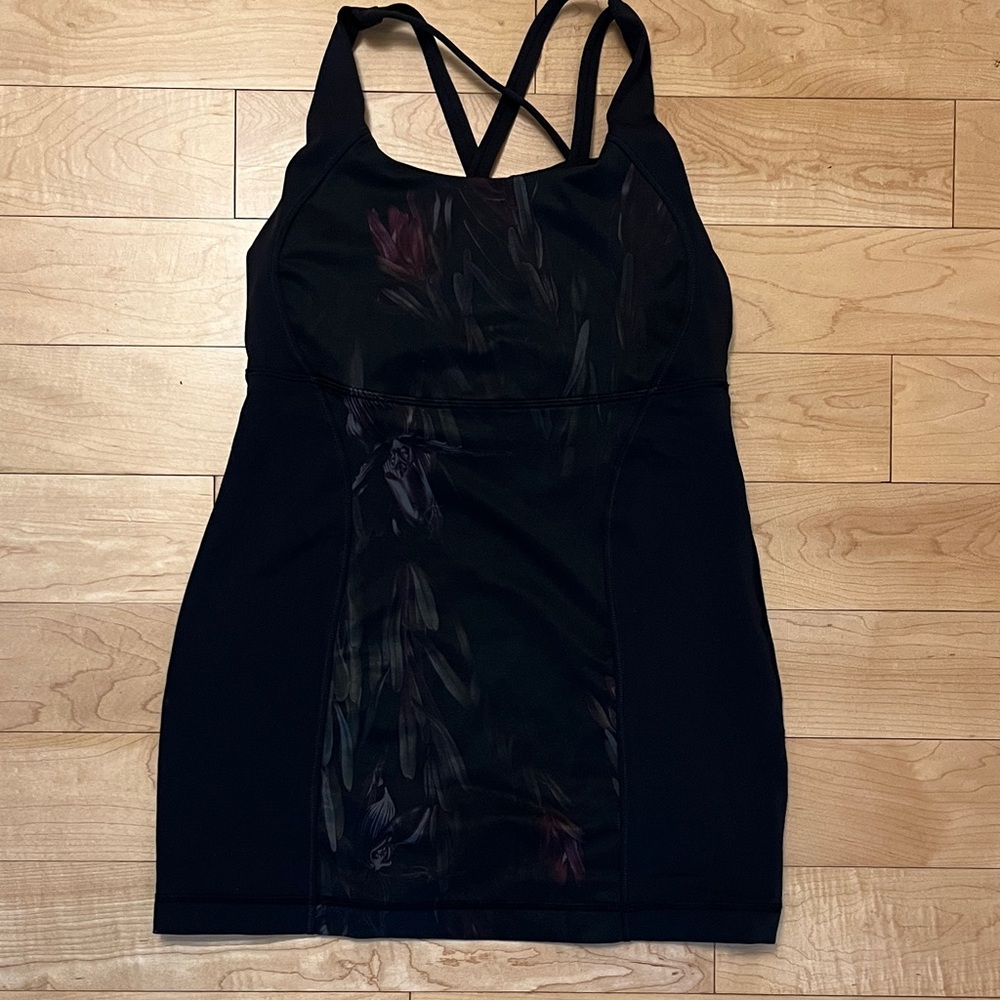 lululemon athletica Black Tank Top